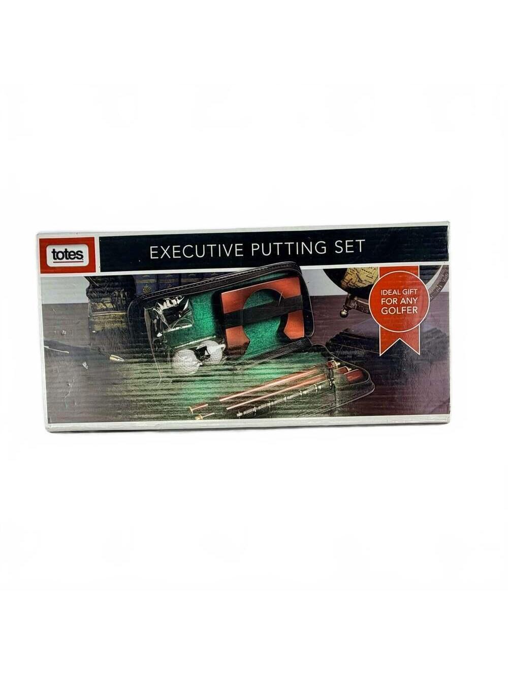 totes Executive Putting Set Portable Indoor Golf Kit